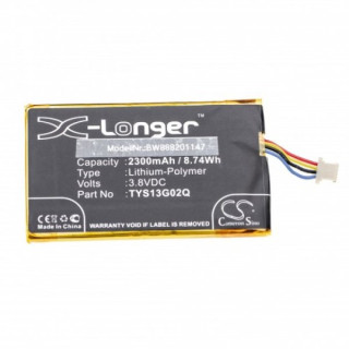 Batteria per Caterpillar CAT B35, 2300 mAh