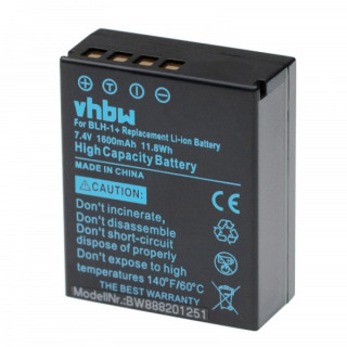 Batteria PS-BLH1 per Olympus E-M1 Mark II, 1600 mAh