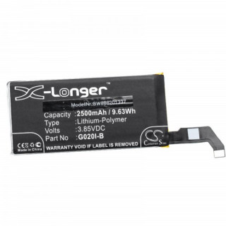 Batteria per Google Pixel 4, 2500 mAh