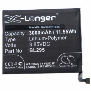 Batteria per Lenovo K5s / K9, BL295, 3000 mAh Batteria per Lenovo K5s / K9, BL295, 3000 mAh