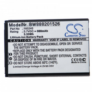 Batteria per SteelSeries Arctis Pro Wireless / Siberia 800, 160240, 900 mAh