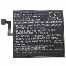 Batteria per Amazon Kindle Paperwhite 4, 1500 mAh
