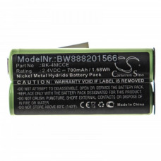 Batteria per Waterpik vPlus SR-3000, 700 mAh