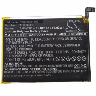 Batteria per Wiko View2 Go, 3900 mAh