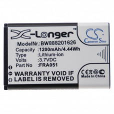 Batteria per AVM Fritz!Fon C6, 1200 mAh
