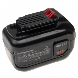 Batteria per Black & Decker LHT360 / LST560 / LSW60, 60 V, 2.5 Ah