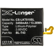 Batteria per LG G8S ThinQ / G810, BL-T43, 3450 mAh