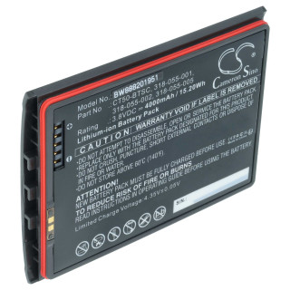 Batteria per Honeywell CT40 / Dolphin CT40, 318-055-001, 4000 mAh