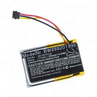 Batteria per Garmin DashCam 45, 250 mAh