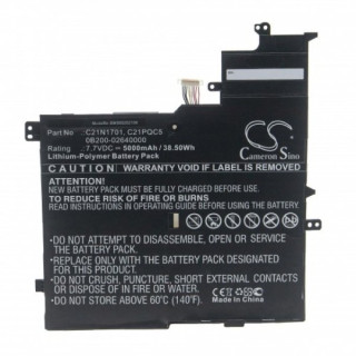 Batteria per Asus VivoBook S14 S406UA, C21N1701, 5000 mAh