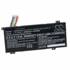 Batteria per Medion Erazer X6805 / X6807, 4000 mAh