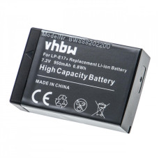 Batteria LP-E17 per Canon EOS 750D / M3 / M5 / M6, completamente decodificata, 950mAh Batteria LP-E17 per Canon EOS 750D / M3 / M5 / M6, completamente decodificata, 950mAh