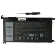 Batteria per Dell Inspiron 5378 / Latitude 3490, WDX0R, 3650 mAh Batteria per Dell Inspiron 5378 / Latitude 3490, WDX0R, 3650 mAh