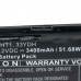 Batteria per Dell Inspiron 3579 / 5587 / 7588, 3400 mAh