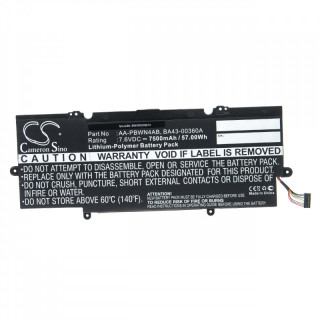 Batteria per Samsung Ativ Book 5 / Ativ Book 7, 7500 mAh Batteria per Samsung Ativ Book 5 / Ativ Book 7, 7500 mAh