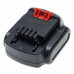 Batteria per Black & Decker BDCD12 / BDCD112 / BDCDD12, 12 V, 2.5 Ah