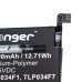 Batteria per Alcatel 3 (2019) / 3L (2019), 3300 mAh
