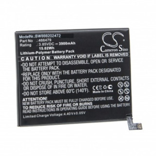 Batteria per Wiko View3 Lite, 3900 mAh