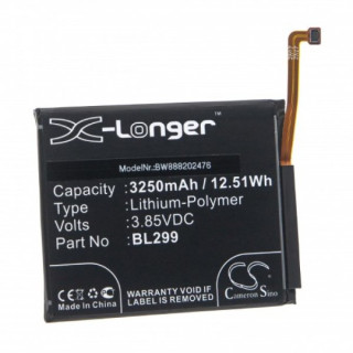 Batteria per Lenovo Z5s, 3250 mAh