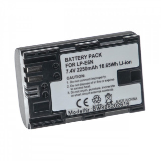 Batteria LP-E6 / LP-E6N za Canon EOS 5D Mark III / EOS 5D Mark II / EOS 7D, 2250 mAh