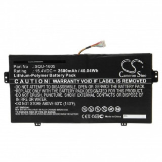 Batteria per Acer Swift 7 SF713 / Spin 7 SP714, 2600 mAh