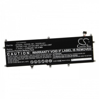 Batteria per HP Pro X2 612 G1, per tastatura, 3150 mAh