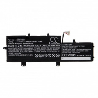 Batteria per Asus UX450FD / UX480FD, C41N1804, 15.4 V, 4400 mAh