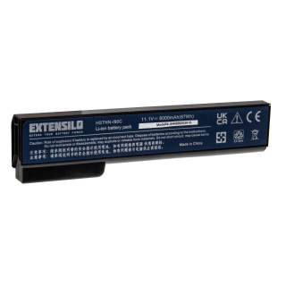 Batteria per HP Elitebook 8460p / 8560p / HP Probook 6360b / 6470b, 6000 mAh Batteria per HP Elitebook 8460p / 8560p / HP Probook 6360b / 6470b, 6000 mAh