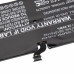 Batteria per Lenovo ThinkPad X1 Tablet 3rd Gen, 5050 mAh