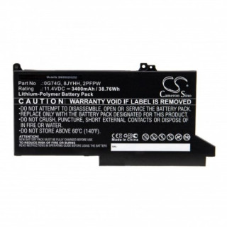 Batteria per Dell Latitude 12 7280 / 12 7480 / 12 5300, 3400 mAh Batteria per Dell Latitude 12 7280 / 12 7480 / 12 5300, 3400 mAh