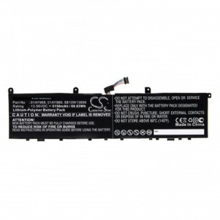 Batteria per Lenovo Thinkpad P1 / X1 Extreme, 13.56V, 5150 mAh