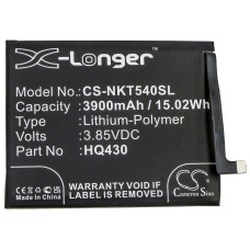 Batteria per Nokia 5.4, 3900 mAh