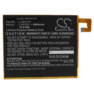 Batteria per Lenovo Tab M8, 4900 mAh