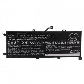 Batteria per Lenovo ThinkPad L13 Yoga, 2850 mAh Batteria per Lenovo ThinkPad L13 Yoga, 2850 mAh