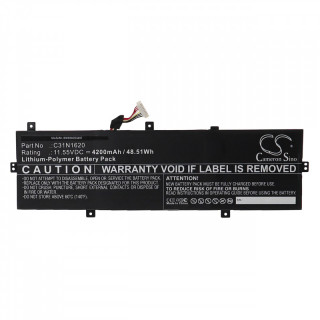 Batteria per Asus Zenbook UX430 / UX430U / UX430UA, C31N1620, 4200 mAh