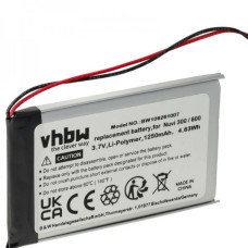 Batteria per Garmin Nüvi 300 / 350 / 600 / 680, 1250 mAh