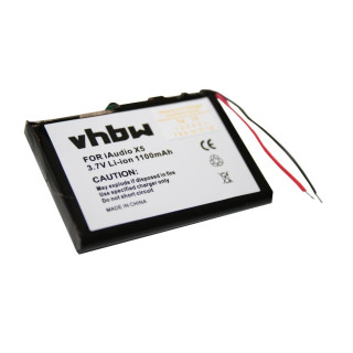 Batteria per Cowon iAudio X5 / M3 / M5, 1100 mAh
