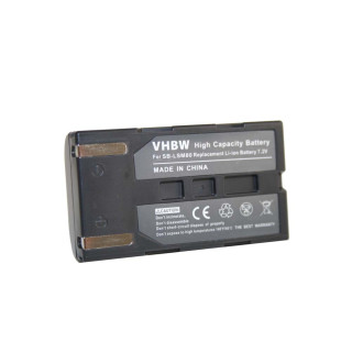 Batteria SB-LSM80 per Samsung VP-D351 / VP-D653, 600 mAh