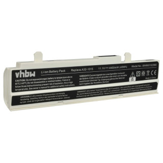 Batteria per Asus Eee PC 1011 / 1015 / 1016, bianca, 4400 mAh Batteria per Asus Eee PC 1011 / 1015 / 1016, bianca, 4400 mAh