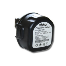 Batteria per DeWalt DW902 / DW955K / Black & Decker CD9600K / PS3200, 9.6 V, 3.0 Ah Batteria per DeWalt DW902 / DW955K / Black & Decker CD9600K / PS3200, 9.6 V, 3.0 Ah