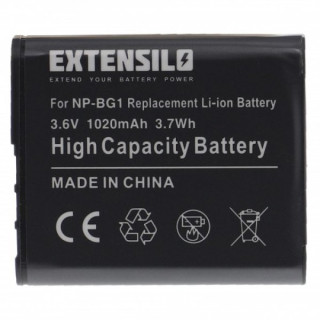 Batteria NP-BG1 / NP-FG1 per Sony Cybershot DSC-H3 / DSC-H3B / DCS-H7, 1020 mAh