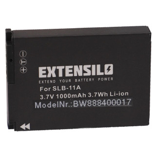 Batteria SLB-11A per Samsung CL80 / TL240 / WB650, 1000 mAh Batteria SLB-11A per Samsung CL80 / TL240 / WB650, 1000 mAh