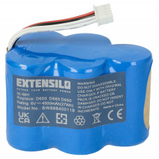 Batteria per Ecovacs Deebot D66 / D68 / D73, 4500 mAh
