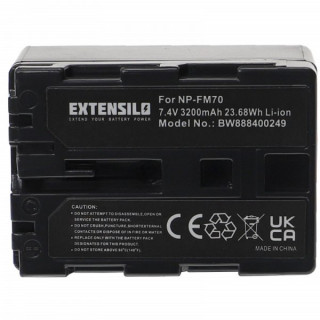 Batteria NP-FM50 per Sony CCD-TRV106K / CCD-TRV108, 3200 mAh