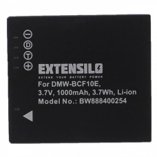 Batteria DMW-BCF10E / CGA-S106 per Panasonic Lumix DMC-FP8 / DMC-FS1 / DMC-FT1, 1000 mAh Batteria DMW-BCF10E / CGA-S106 per Panasonic Lumix DMC-FP8 / DMC-FS1 / DMC-FT1, 1000 mAh