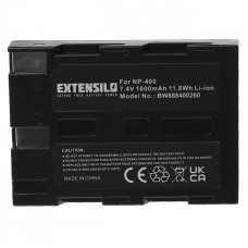 Batteria NP-400 per Konica Minolta Dimage A1 / A2, 1600 mAh Batteria NP-400 per Konica Minolta Dimage A1 / A2, 1600 mAh