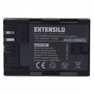 Batteria LP-E6NH za Canon EOS R6 / EOS R5 / EOS 5D, 2250 mAh