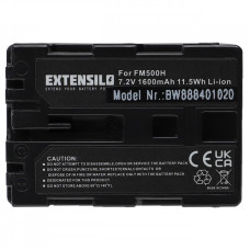 Batteria NP-FM500H per Sony Alpha 57 / 65 / 77 / 99, 1600 mAh Batteria NP-FM500H per Sony Alpha 57 / 65 / 77 / 99, 1600 mAh