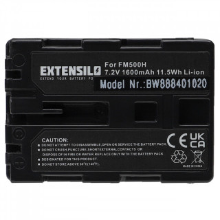 Batteria NP-FM500H per Sony Alpha 57 / 65 / 77 / 99, 1600 mAh