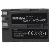 Batteria NP-150 per Fuji FinePix S5 Pro, 1900 mAh Batteria NP-150 per Fuji FinePix S5 Pro, 1900 mAh
